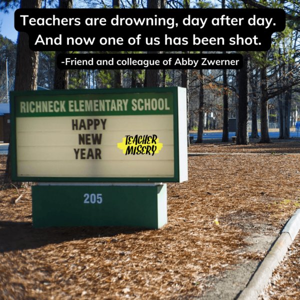 Colleague of Teacher Shot by 1st Grader Speaks Out Teacher Misery