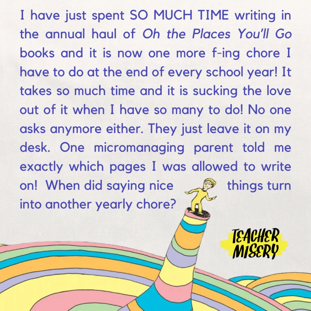 Anonymous contribution from a teacher on their experience in the profession - June 2023 #7