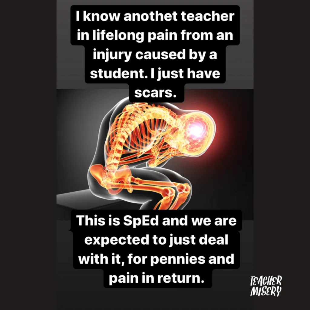 Anonymous contribution from a teacher on their experience in the profession - July 2023 #2