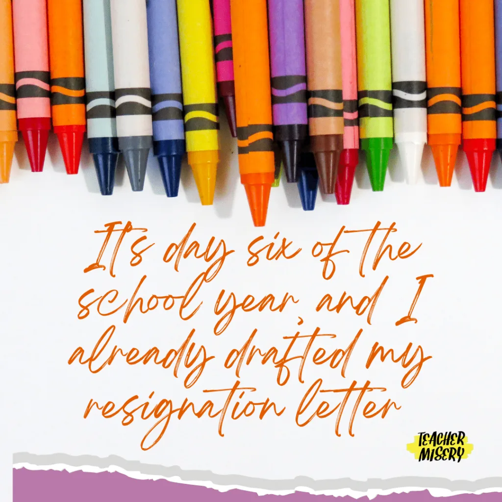 Anonymous contribution from a teacher on their experience in the profession - September 2023 #7