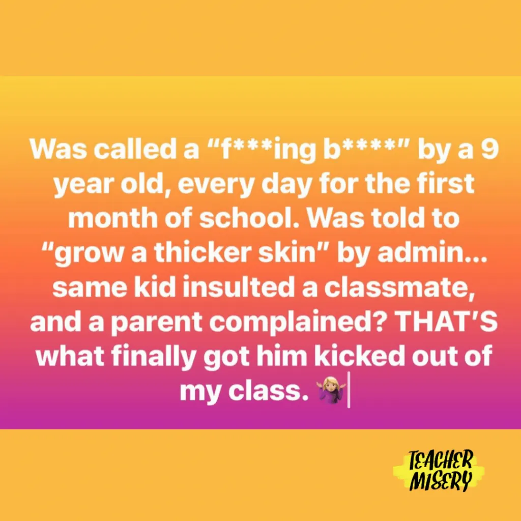 Anonymous contribution from a teacher on their experience in the profession - September 2023 #8