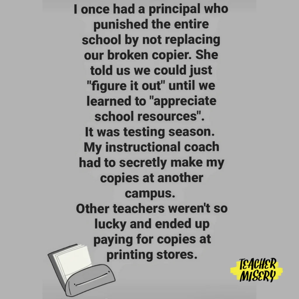 Anonymous contribution from a teacher on their experience in the profession - September 2023 #9