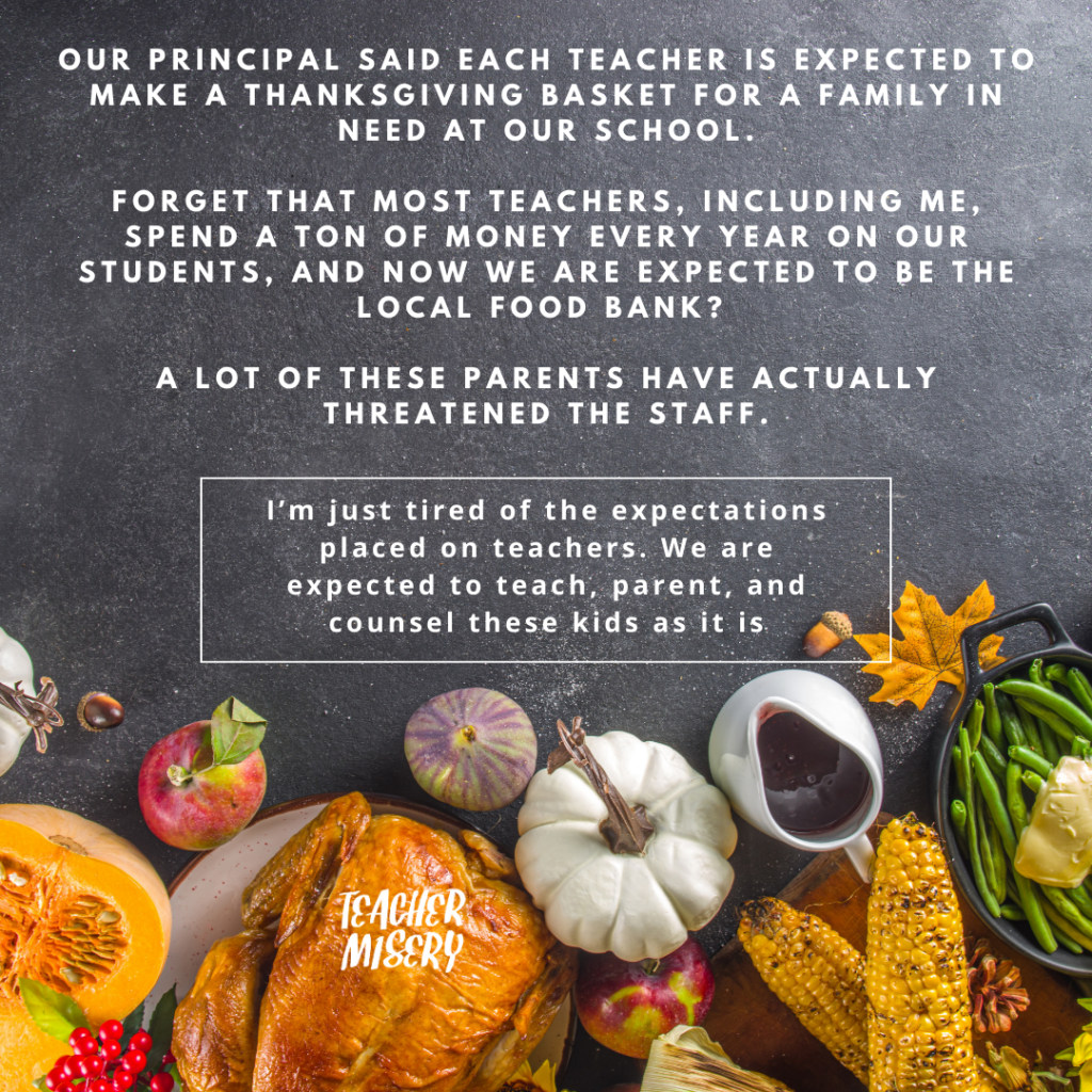 Anonymous contribution from a teacher on their experience in the profession - November 2023 #9