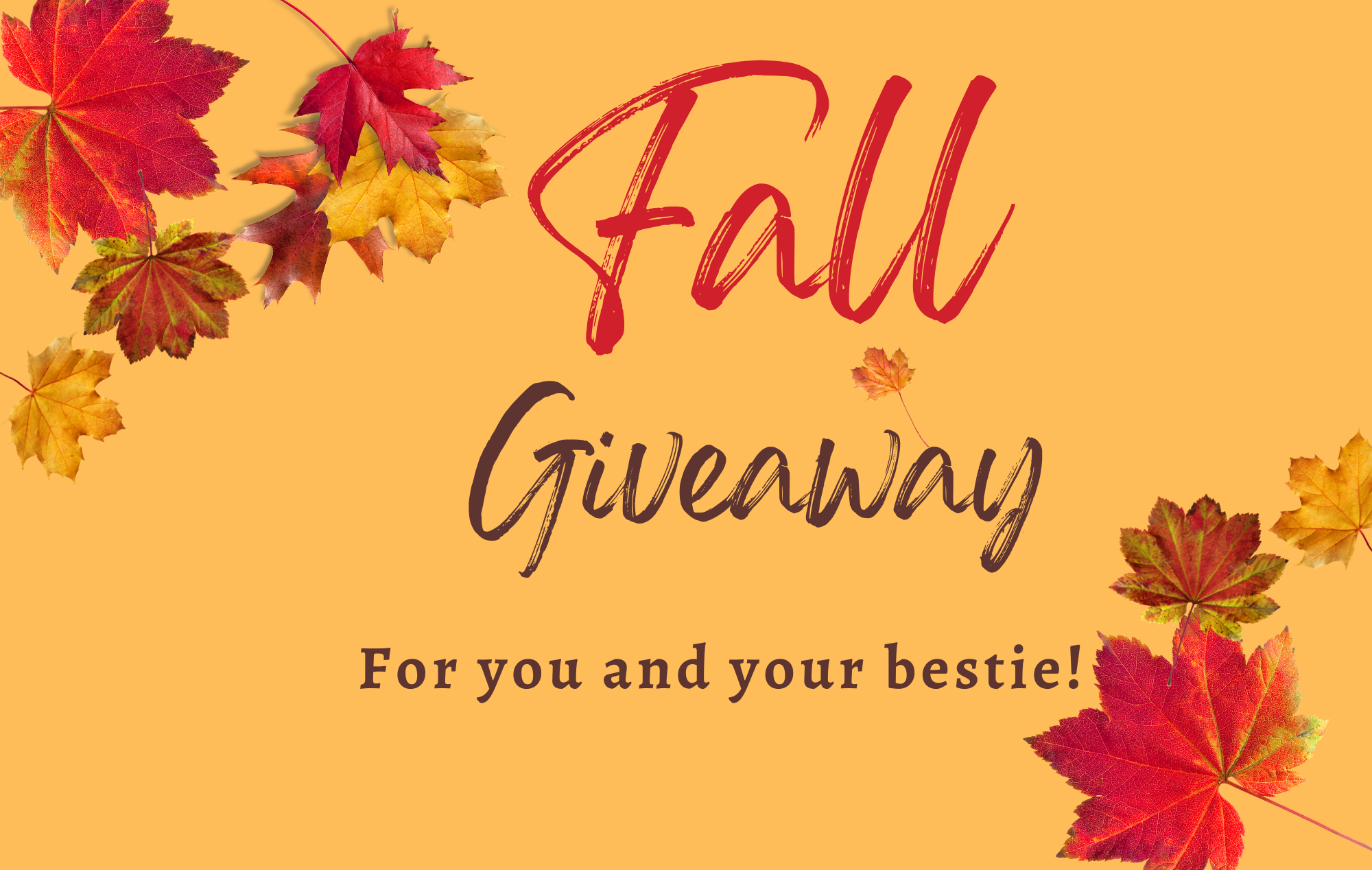 Fall Teacher Gift Giveaway!