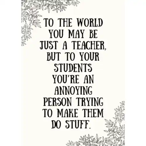 Free Funny Classroom Poster